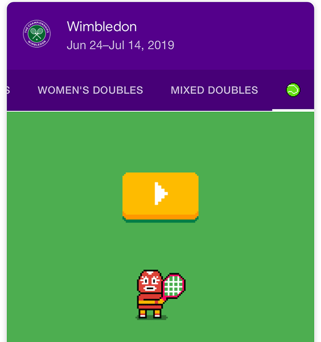 Google Search Wimbledon Easter