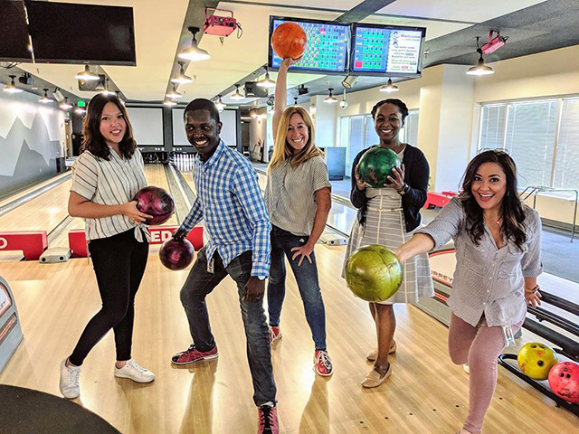 Googlers Go Bowling